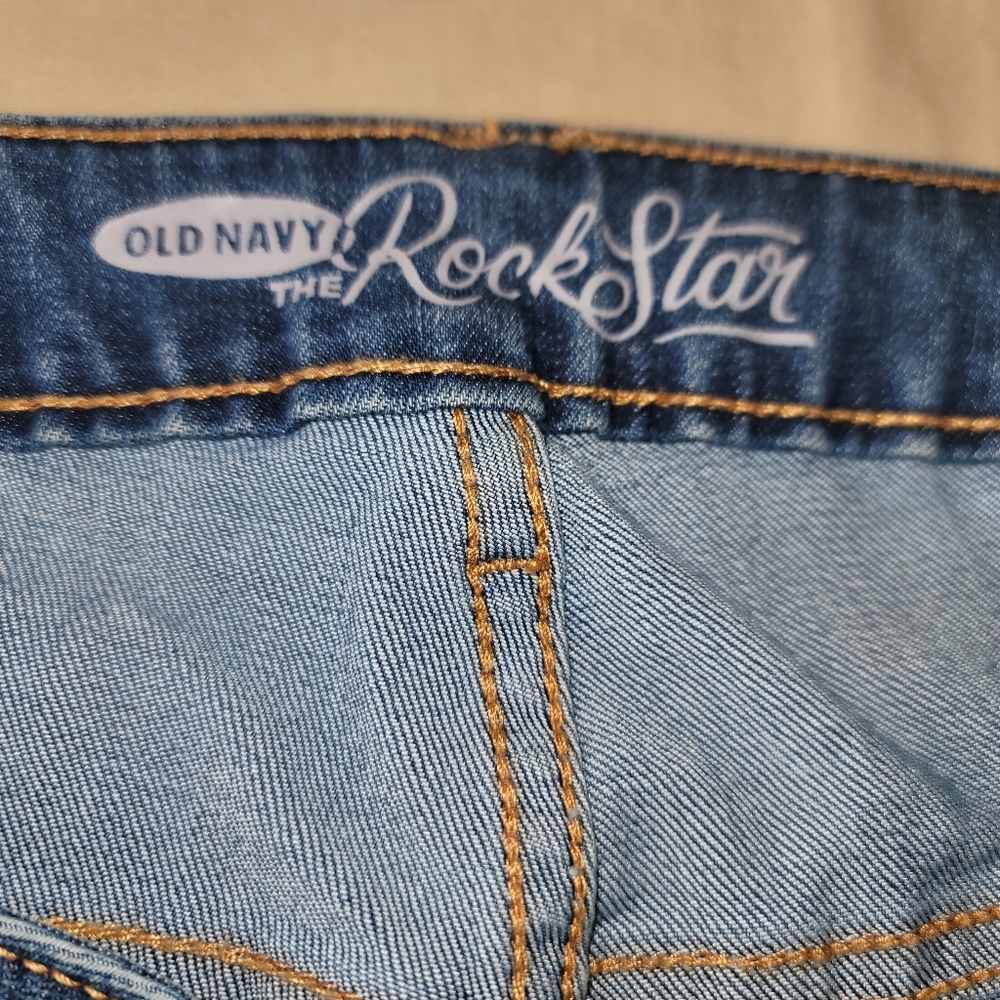 Old Navy Women's Rockstar Jeans, Size 18 Blue, Denim NWT. - Picture 10 of 14